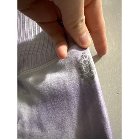 🔴Free People Movement Purple tie dye leggings size Med/Large‎ - Picture 2 of 7